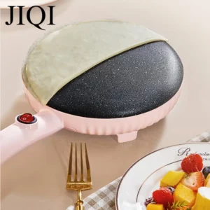 Automatic Pancake Making Machine Instant Heating DIY Snack Burrito Baking Pan Crepe Maker Spring Roll Flapjacks Lasagna Skille - Image 5