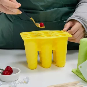 6-even Spiral Ice Cream Silicone Mold Home-made Children Popsicle Maker Food-grade Summer Ice Cream Dessert Jelly Ice Mold - Image 4