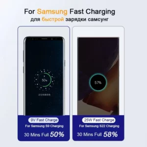 2PCS PD 45W USB C Cable For Samsung Galaxy S20 S22 S23 Ultra Note 10+ 5G 20 A53 A54 Super Fast Charging USB Type C Data Cable - Image 6