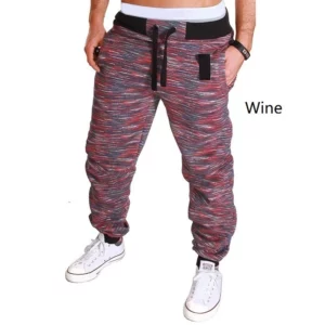 Sweatpants Men Camouflage Elasticity Cargo Pants Drawstring Multi Pockets Bottoms Casual Jogger Trousers - Image 3