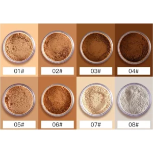 Makeup Loose Setting Powder Matte Mineral Oil-control Long-lasting Face Concealer Finishing Bronzer Contour For Black Dark Skin - Image 3