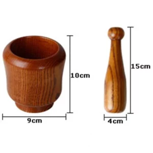 Mortar and Pestle Set Press Ginger Crusher Spices Grinding Garlic Mincer Herb Spice Masher Grinder Fresh Chopped Graters - Image 5