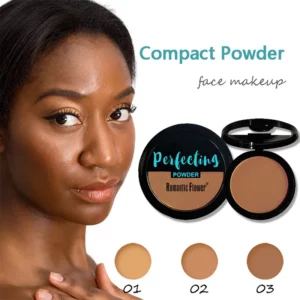 3-color Dark Powder Bronze Powder Dark Skin Foundation Oil Control Concealer Brighten The Face Create Three-dimensional Makeup - Image 4
