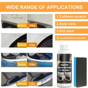 Car Scratch Remover Paint Care Tools Auto Swirl Remover Scratches Repair Polishing Auto Body Grinding Compound Anti Scratch Wax - Image 2