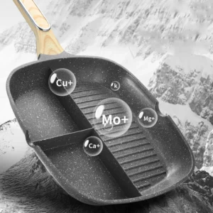 3-in-1 Frying Pan Crepe Maker Thickened Omelet Pan Non-stick Egg Steak Ham Pancake Skillets Kitchen Cooking Breakfast Maker - Image 4