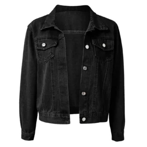 New Outerwear Coat Woman Plus Size Denim Jacket Slim Fit Jacket Women'S Bomber Jacket Chaquetas Korean Winter Outer Veste Femme - Image 4