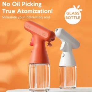 280ml Electric Oil Spray Bottle Kitchen Cooking Olive Oil Dispenser For Camping BBQ Baking Vinegar Soy Sauce Sprayer Containers - Image 2