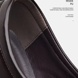 Oxford Shoes Men's Luxury Lacquer Wedding Shoe Pointed Toe Dress Shoes for Men Classic Business Men Leather Shoes Big Size 38-48 - Image 6