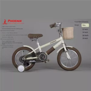 OMGD-Phoenix Pedal Bike for Children, Baby Bicycle, Boys and Girls, 3 Years Old, 4-6-7-10 Years Old, Princess Model, Camping - Image 3