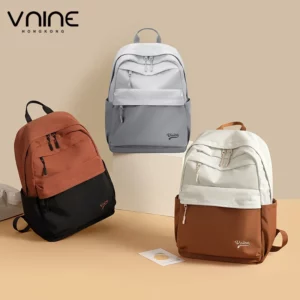 VNINE backpack for female college students in 2024, new middle and high school student backpack, computer bag, outdoor travel - Image 6