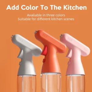 280ml Electric Oil Spray Bottle Kitchen Cooking Olive Oil Dispenser For Camping BBQ Baking Vinegar Soy Sauce Sprayer Containers - Image 3