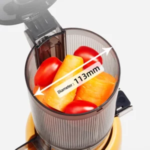 Large Caliber Juicer Household Low-speed Juicer Multifunctional Fruit Vegetable Screw Slow Juicer Commercial Electric Juicer - Image 3