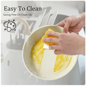 4~17PCS Removable Pots Set Die Cast Aluminum Non-stick Frying pan Suitable For Induction & Gas & Oven & Electric Clay Pots - Image 5
