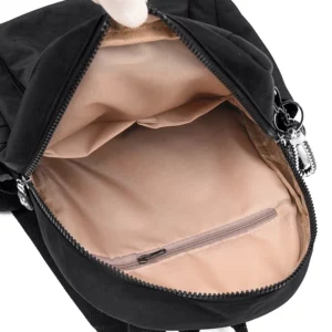 New Waterproof Nylon Cloth Women Backpack Fashion School Bags for Teenage Girls High Quality Shoulder Bag Travel Back Pack 2024 - Image 6