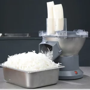 Electric potatoes French fries chips cutter Slicer carrot dicing machine shredding grater machine Ham Granulator food processor - Image 3