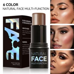 Waterproof Contouring Bronzer Highlighters Stick Glitter Silky Nose Shadow Blusher Corrector Illuminator Face Makeup Cosmetics - Image 4