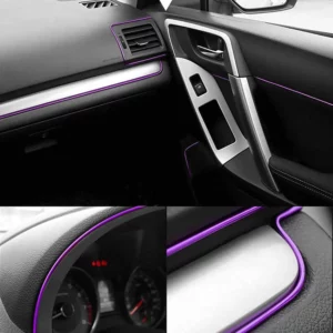 Car Interior Decoration Line Trim Door Center Console Gap Instrument Panel Decorative Line Chrome Glitter Modification Supplies - Image 5
