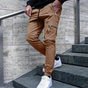 Casual Cargo Pants Men 2023 Hip Hop Streetwear Jogger Pant Fashion Trousers Multi-Pocket Casual Joggers Sweatpants Men Pants - Image 2