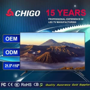 Wholesale LED TV Curved Screen 55 Inch Metal Frame Smart Android LCD TV Ultra HD 4K Smart Television 43 50 65 75 Inch For Option - Image 2