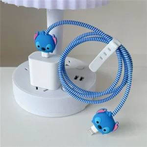 New Cartoon Charger Cable Protector for IPhone 15 14 13 12 18W 20W Charger Protection Cover Stitch Data Line Winder Protective - Image 2