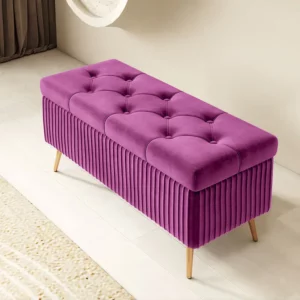 Nordic Fabric Ottomans long Sofa Bench with Storage luxury Home Creative Doorway Corridor Shoe Changing Stool Fitting Room chair - Image 2