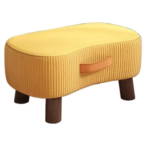 Porch Ottomans Small Stool Simple Shoe Stool Living Room Sofa Footstool Coffee Table Small Stools Soft Small Chair Home Stools - Image 5