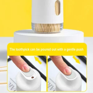 Portable Toothpick Holder Pocket Toothpick Dispenser Storage Bucket Room Convenient Toothpick Life Box Room Living Home Din E3T8 - Image 3