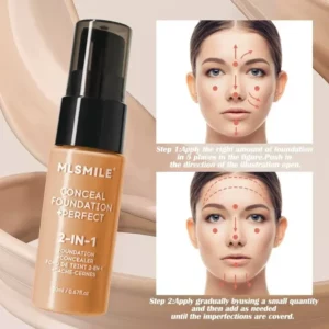 Waterproof Face Foundation Cream Oil-Control Matte BBCream Lasting Liquid Concealer Full Coverage Matte Base Face Makeup Women - Image 4