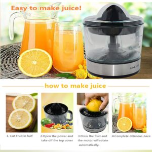 700ML Juicer machine Electric Orange Lemon Fruit Squeezer Extractor Mini Lemon Juicer Fruit Press Machine 220-240V - Image 5