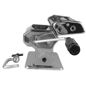 0.5-2.5mm Hand Crank Noodle Machine Stainless Steel Dough Roller Pasta Maker 7 Thickness Settings - Image 5