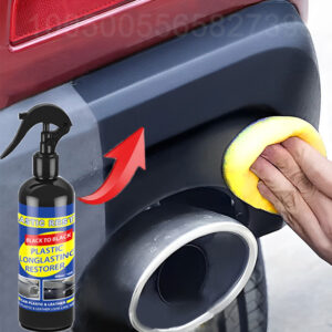 Car Plastic Restorer Coating Agent Auto Plastic Rubber Exterior Repair Clean Refresh Restoration Agent Black Shine Seal Brighten - Image 2