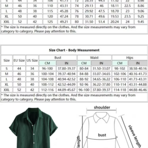New Striped Shirt for Men Cotton Short Sleeves Button Blouses Casual Turn-down Collar Shirt Summer Streetwear Overshirts Tops - Image 3