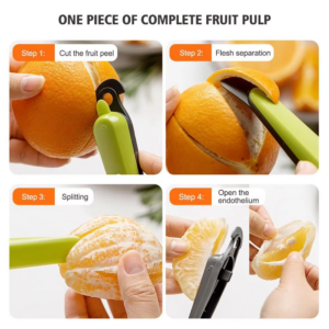 Multifunctional Kitchen Fruit Peeling Tool Lemon Oranges Tool Deseed Orange Peeler Pulp Mango Peeler Deseed Orange Knife - Image 2