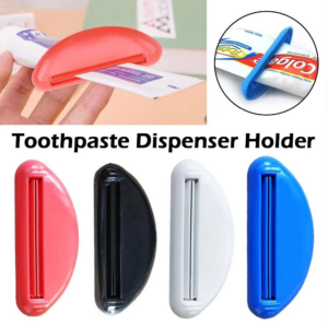 1pcs Multifunction Manual Toothpaste Dispenser Cream Tube Squeezer Bathroom Squeeze Paste Extruding Clip Squeezing Clamp - Image 6