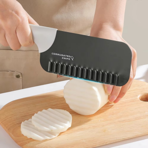 Stainless Steel Potato Chip Slicer Potato Wave Cutting French Fries Wave Slicers Vegetable French Fry Maker Shredding Knife - Image 5