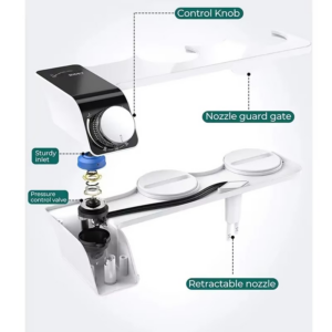 1 Set Portable Bidet For Women Self-Cleaning Toilet Attachment With Non-Electric Spray Washer Hygienic Bathroom Accessories - Image 3