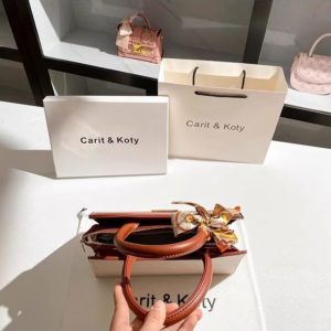 Chinese Embroidery Floral Women's Handbag Textured Leather Large Capacity Tote Bag Shoulder Messenger Bag Lady Purse Gift Bag - Image 2