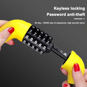 Bike Lock 5 Digit Code Combination Universal Bicycle Lock Bicycle Security Locking Equipment MTB Anti-theft Bike Accessories - Image 6