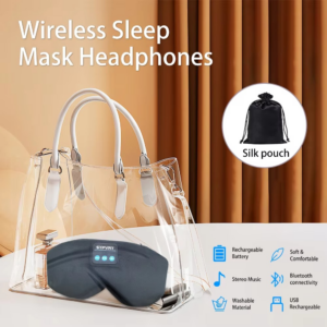 Sleeping Mask With Bluetooth 5.3 Headphones For Sleeping Sleep Shade For Women Men Fone De Ouvido Bluetooth Wireless Eye Mak - Image 6