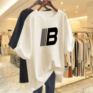 Women Pure Cotton Letter Casual Basic T-shirt Summer Fashion Simple Short Sleeve Tops Ladies Japanese Style Loose Pullovers - Image 6