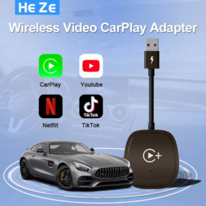 Wireless Video Carplay Adapter with Netflix/YouTube/ TikTok for OEM Wireless CarPlay Cars - Image 7