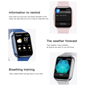 Smart Watch 2024 Men, 1.69'' Bluetooth Call Smartwatch for Women, Fitness Tracker, Heart Rate Monitor for Xiaomi Huawei SAMSUNG - Image 4