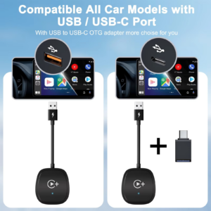 Wireless Video Carplay Adapter with Netflix/YouTube/ TikTok for OEM Wireless CarPlay Cars - Image 6