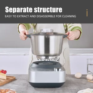 SUNATUR Kneader 8L/5.5L Stand Mixer Electric Dough Mixer Kitchen Processor Machine for Kneading Home Appliance for Baking - Image 4