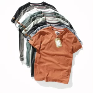 2025 New Arrival Short Sleeve European and American Men's T-shirt Plus Size High Quality Tops Tee for Promotion Wholesale T Sale - Image 1