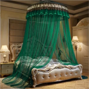 New Design Hung Dome Princess Mosquito Net Insect Bed Canopy Netting Lace Round Mosquito Nets Protect You with Good Sleepping - Image 1