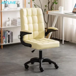 JOYLIVE Adjustable Home Office Chair Lift Swivel Chair Computer Chair Sliding Backrest Dormitory Chair Meeting Room Home Use - Image 4