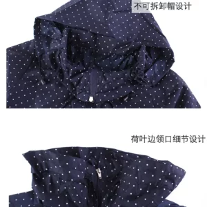 Thin Waterproof Raincoat for Women, Female Rain Coat, Poncho Jacket, Light, Not Long Sleeve, Chubasqueros Mujer - Image 4
