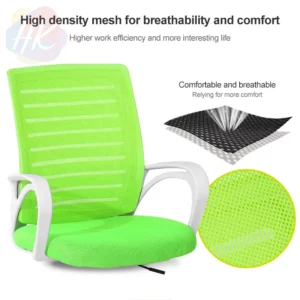 Commercial Furniture Training Chair Conference Metal Middle Back Chair Wholesale Meeting Room Office Training Chair - Image 4