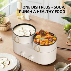 Kitchen Cooking Pot Double Multi Cooker Electric Boiling Pot Split Type Hot Pott Elektrisch - Image 2